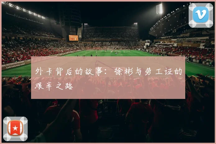 外卡背后的故事：徐彬与劳工证的艰辛之路