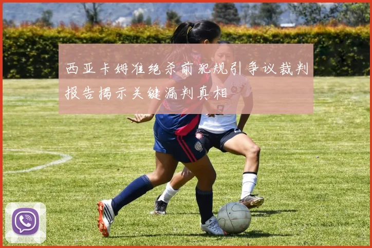 西亚卡姆准绝杀前犯规引争议裁判报告揭示关键漏判真相